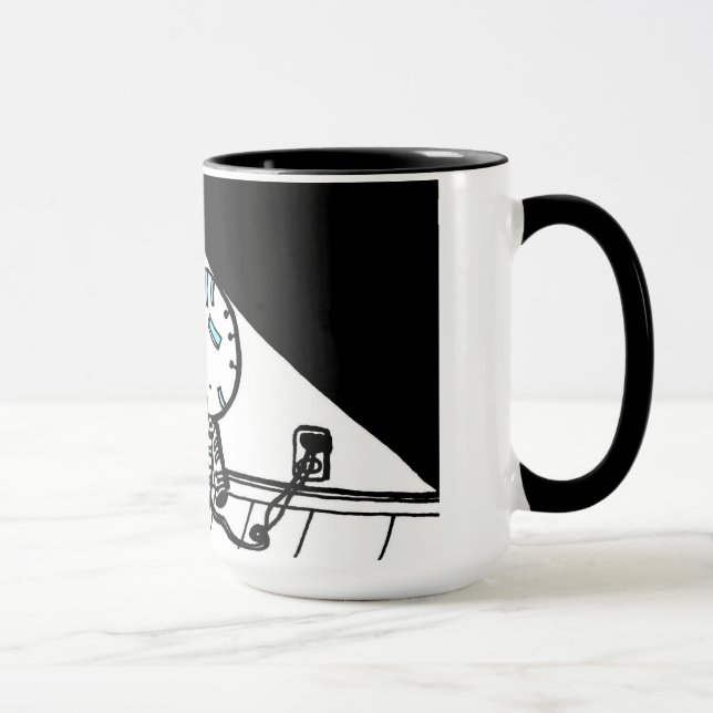 Taza Sad Robot Mug (Derecha)