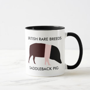 Taza Saddleback Pig Mug