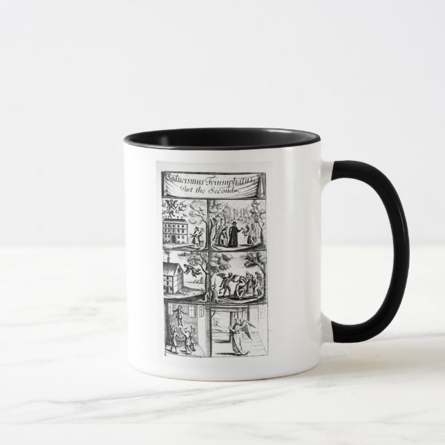 Taza Saducismus Triumphatus, la segunda parte (Derecha)