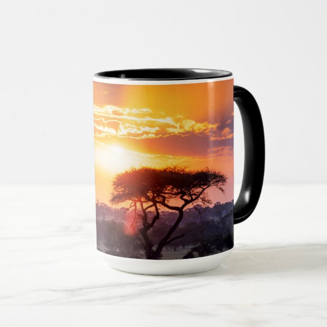 Taza Safari en el Parque Nacional Serengeti (Anverso derecho)