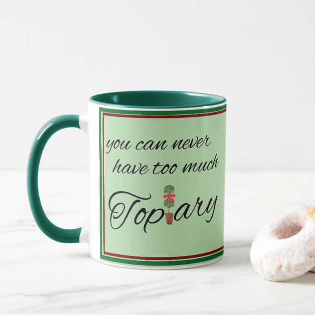 Taza Sage Topiary (Con donut)