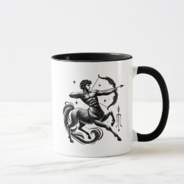 Taza Sagittarius Zodiac Archer Astrology Gift