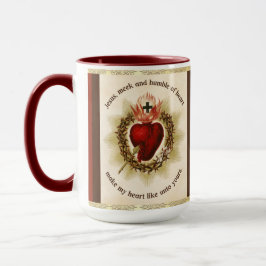 Taza Sagrado Corazón de Jesús Devoción Católica