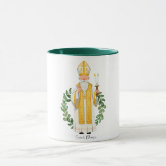 Taza Saint Blaise, Santo Mug católico