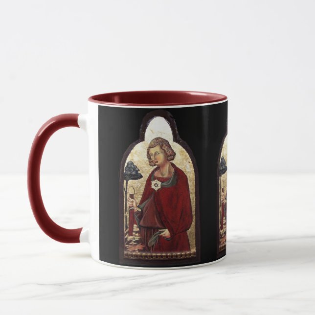 TAZA SAINT GALGANO / LEYENDA DE LA ESPADA EN LA ROCA (Izquierda)
