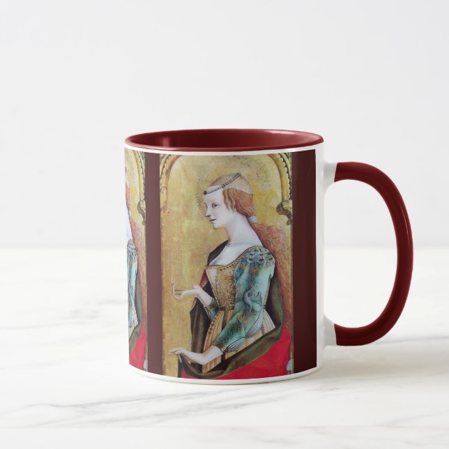 Taza SAINT MARY MAGDALENE 2 Oro, Rojo (Derecha)