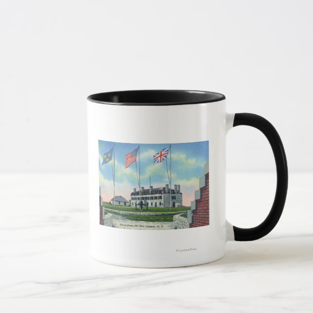 Taza Sala de oficiales al mando en el Castillo Antiguo  (Derecha)