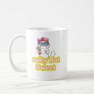 Taza Salada Pero Dulce - Taza De Café Divertida Y