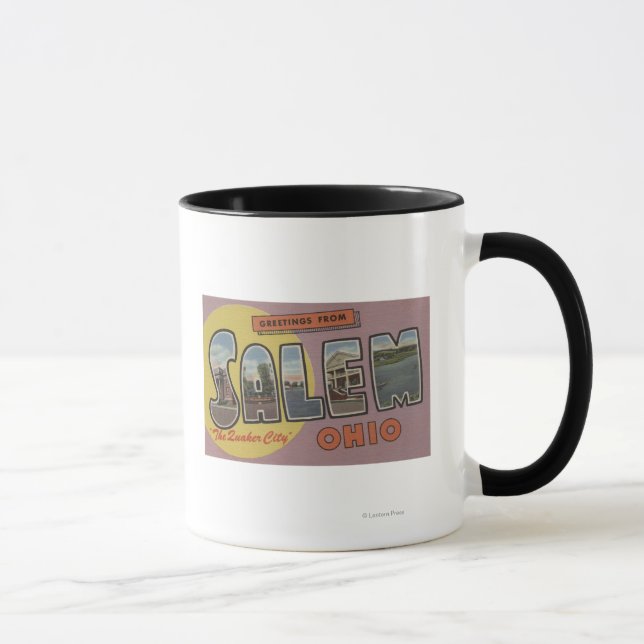 Taza Salem, Ohio (La Ciudad Cuáquera) (Derecha)