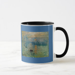 Taza Salida del sol de la impresión de Monet (soleil