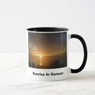 Taza Salida del sol en Cancun