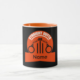 Taza Salir De La Cárcel De Prisión De Regalo De Dos Ton