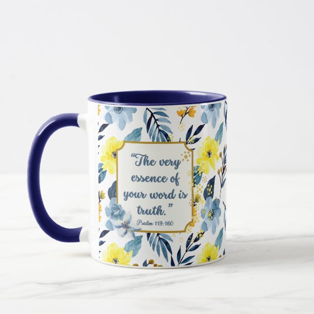 Taza Salmo 119:160 JW 2023 Año Mug Texto (Izquierda)
