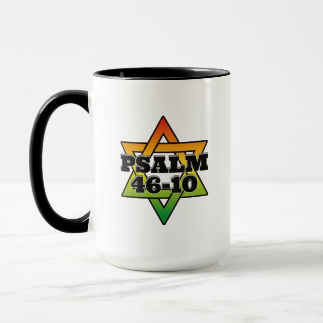 Taza Salmo 46-10 - Mug Combo (Izquierda)