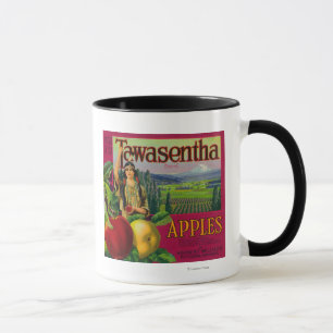 Taza Salmones blancos, Washington - Tawasentha Apple