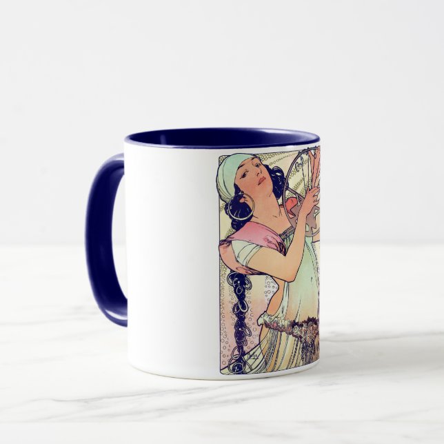 Taza Salome, Alphonse Mucha (Anverso izquierdo)