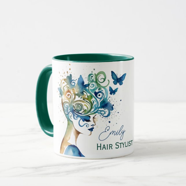 Taza Salón de belleza artística Beauty Essentials Mug (Anverso izquierdo)