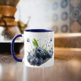 Taza Salpicadura de Arándano