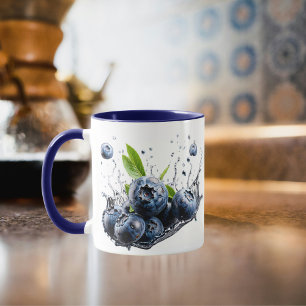 Taza Salpicadura de Arándano