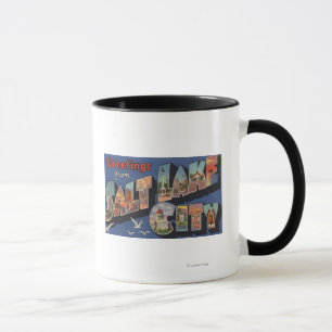 Taza Salt Lake City, Utah - escenas grandes 2 de la