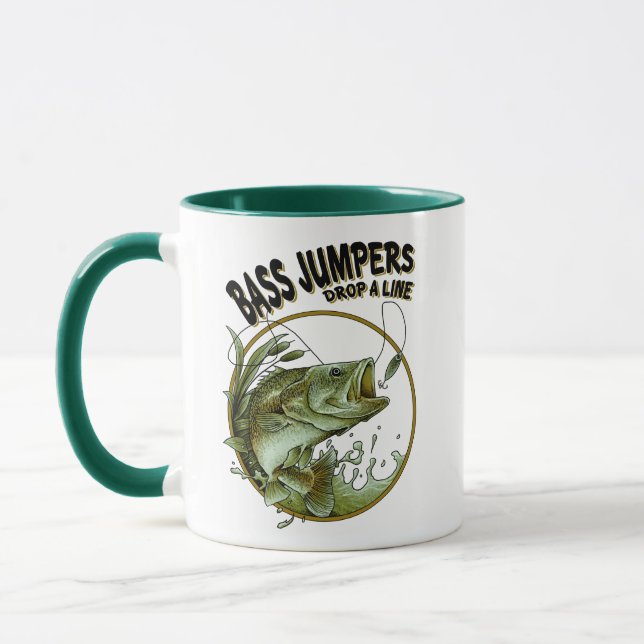 Taza Saltadores de Lubina Pesca (Izquierda)