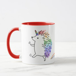 Taza Saltando Hedgicorn