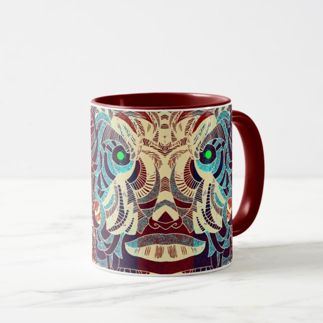 Taza Saltar por encima de la máscara fantasma (Anverso derecho)
