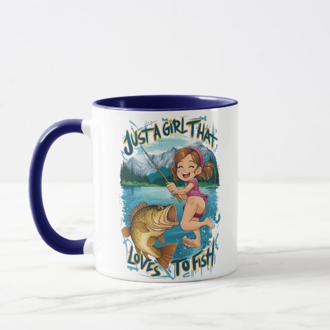 Taza Salto alegre con amigo multado (Izquierda)