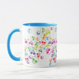 Taza Salto De Cránulos Coloridos