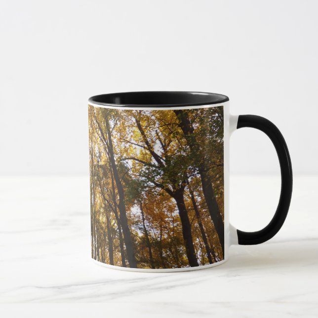 Taza Saltos de otoño en la naturaleza matutina de Maryl (Derecha)