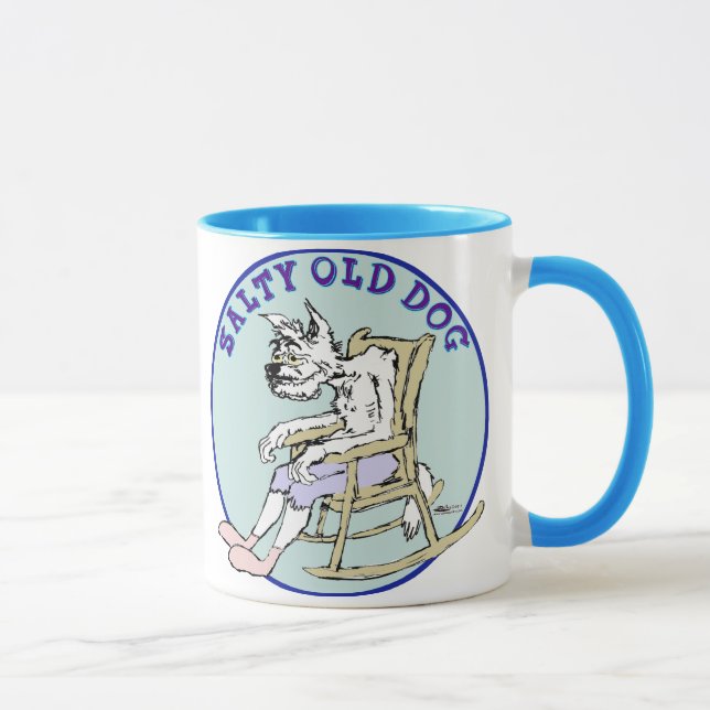 Taza Salty Old Dog (Derecha)