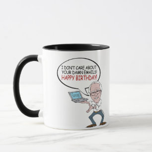 Taza Saludo de Bernie Sanders - No me importan tus
