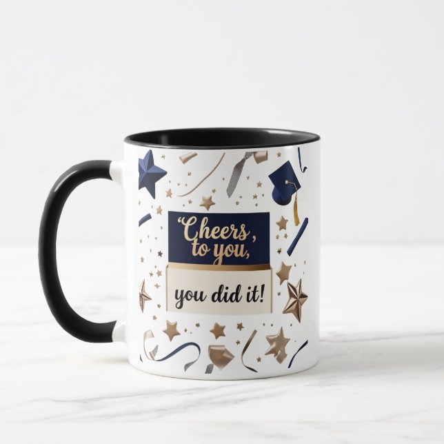 Taza Saludos a Grad Mug - Combo 11oz (Izquierda)