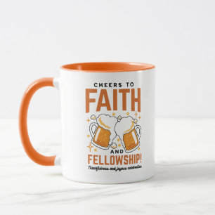 Taza Saludos a la fe y la comunidad - Oktoberfest Tee