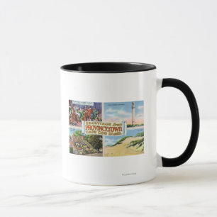 Taza Saludos con de escenas escénicas