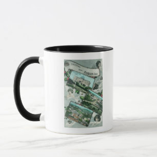 Taza Saludos con de ViewsAuburn escénico, CA