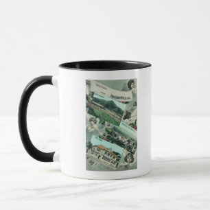 Taza Saludos con de visiónes escénicas