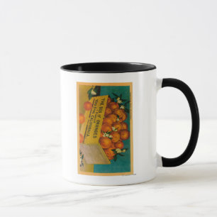 Taza Saludos de California, caja de OrangesState
