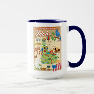 Taza Saludos de Idaho