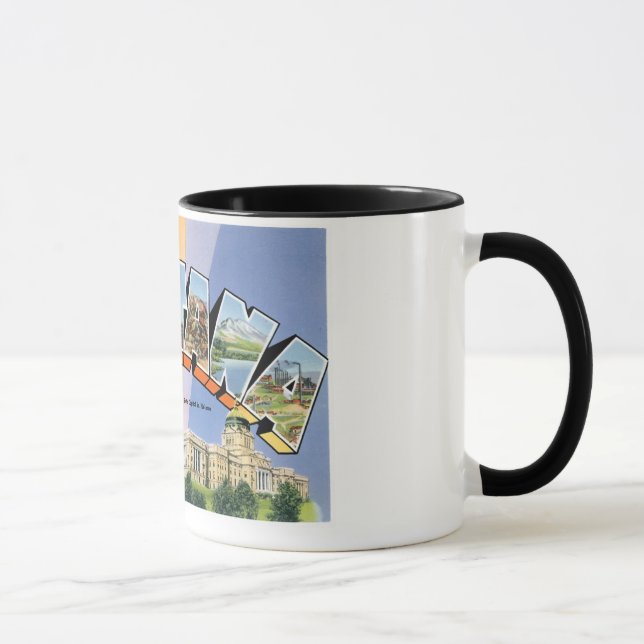 Taza ¡Saludos de Montana! (Derecha)