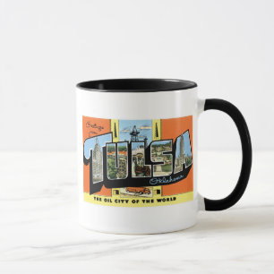 Taza ¡Saludos de Tulsa, Oklahoma!