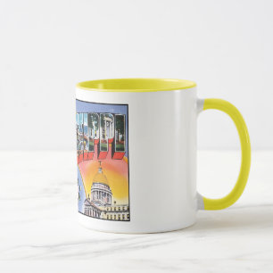 Taza Saludos desde la camiseta de Mississippi