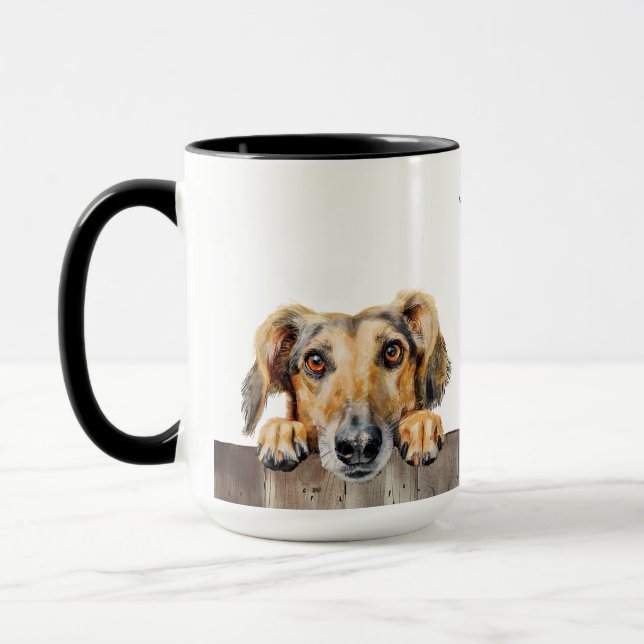 Taza Saluki Dog Mug (Izquierda)