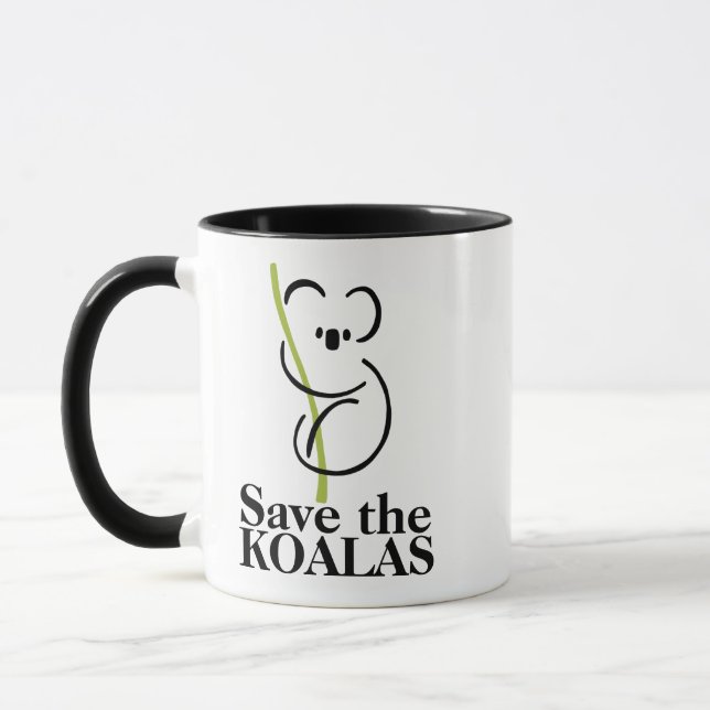Taza Salva a los Koalas (Izquierda)