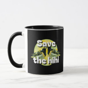 Taza Salva el hihi - nz paro hihi stitchbird en peligro
