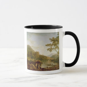 Taza Salvado del Dinas de Llangollen, 1770-71 (aceite