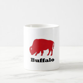 Taza salvaje americana del búfalo