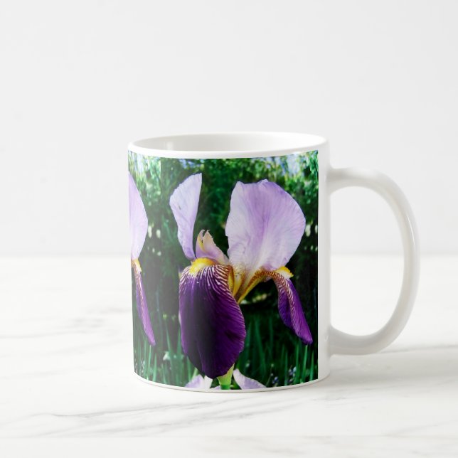 Taza salvaje de la foto del iris (Derecha)