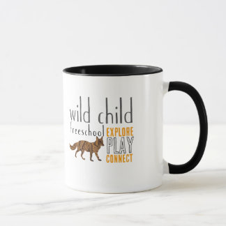 Taza salvaje del Fox del niño