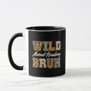 Taza Salvaje por la lectura - Profesor con estampado de